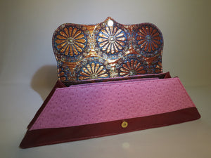 The Agnes Clutch - Fleur de Lis